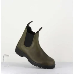 Classic Chelsea Boots Cuir Mate Khaki - 2052 Cuir Olive