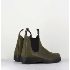 Classic Chelsea Boots Cuir Mate Khaki - 2052 Cuir Olive