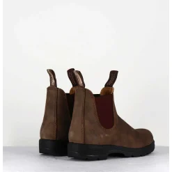 Classic Chelsea Boots Cuir Nubuck Marron - 585 Rustic Brown