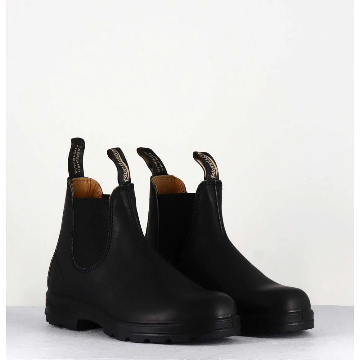 Classic Chelsea Boots Cuir Mate Noir - 558 Voltan Black