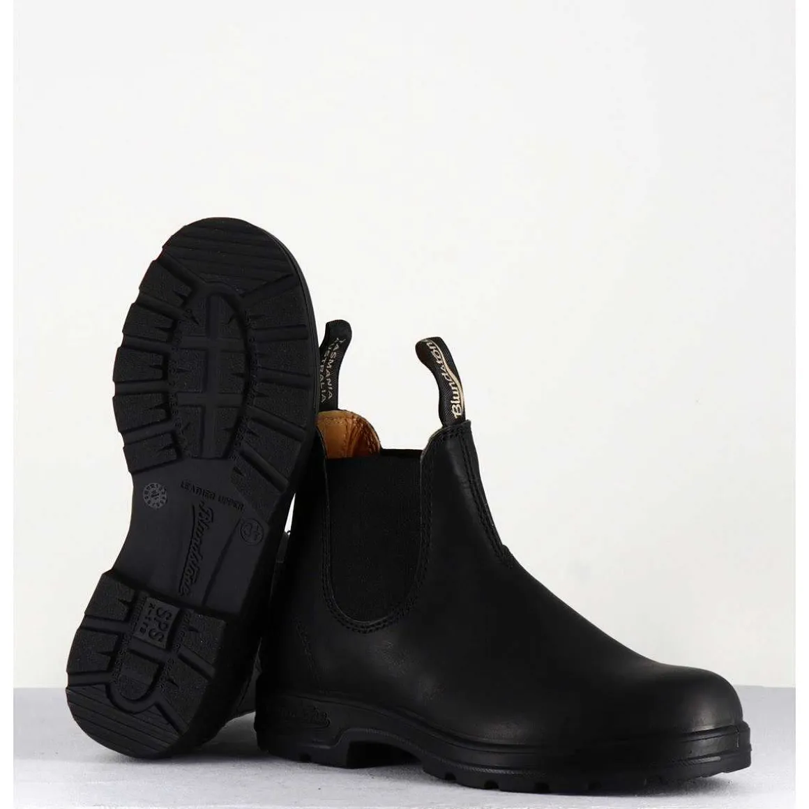 Classic Chelsea Boots Cuir Mate Noir - 558 Voltan Black