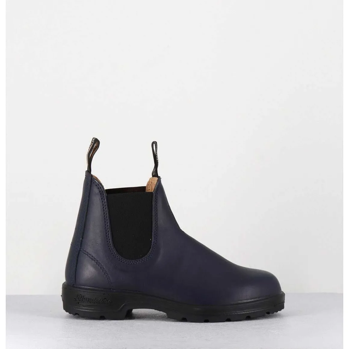 Classic Chelsea Boots Cuir Mate Bleu Marine - 2246 Navy Peri