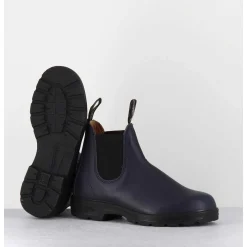 Classic Chelsea Boots Cuir Mate Bleu Marine - 2246 Navy Peri