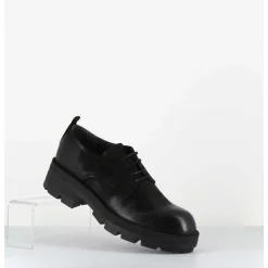 Derbies A Lacets En Nubuck Noir - Dabran Bis Siena Nero