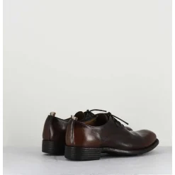 Derbies En Cuir Marron "Tie&Dye" - Calixte01 Old Moro