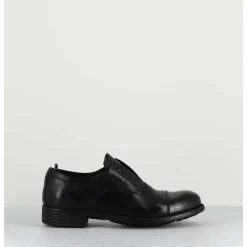 Derbies En Cuir Noir - Calixte003 Nero