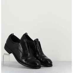 Derbies En Cuir Noir - Calixte003 Nero