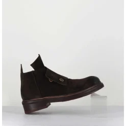 Derbies En Nubuck Marron - Touch03 Piper