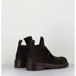 Derbies En Nubuck Marron - Touch03 Piper