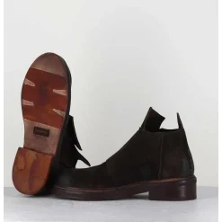 Derbies En Nubuck Marron - Touch03 Piper
