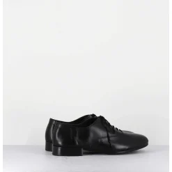 Derbies Minimalistes En Cuir Souple Noir - Stja Cow Black