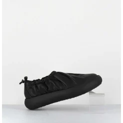 Elastic Donut Shoe Cuir Noir - 1C6854D Travel Black