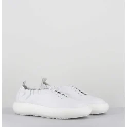 Lace-Up Donut Shoe Cuir Blanc - 1C6856D Travel White