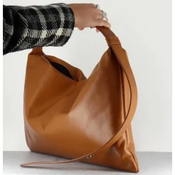 Large Toffee Puffin Bag