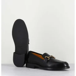 Mocassin A Mors En Cuir Noir - M431 Black