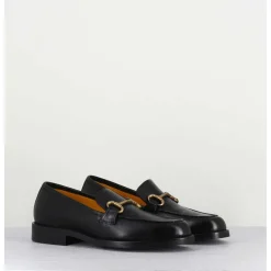 Mocassin A Mors En Cuir Noir - M431 Black