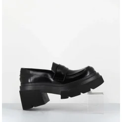 Mocassins Chunky Glace Noir - E3728-T Belt Nero