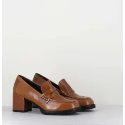 Mocassins En Cuir Camel - Ah500 Brandy