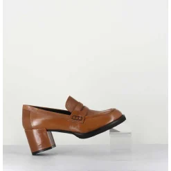 Mocassins En Cuir Camel - Ah500 Brandy