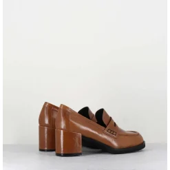 Mocassins En Cuir Camel - Ah500 Brandy