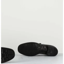Mocassins En Cuir Noir - Calixte020 Nero