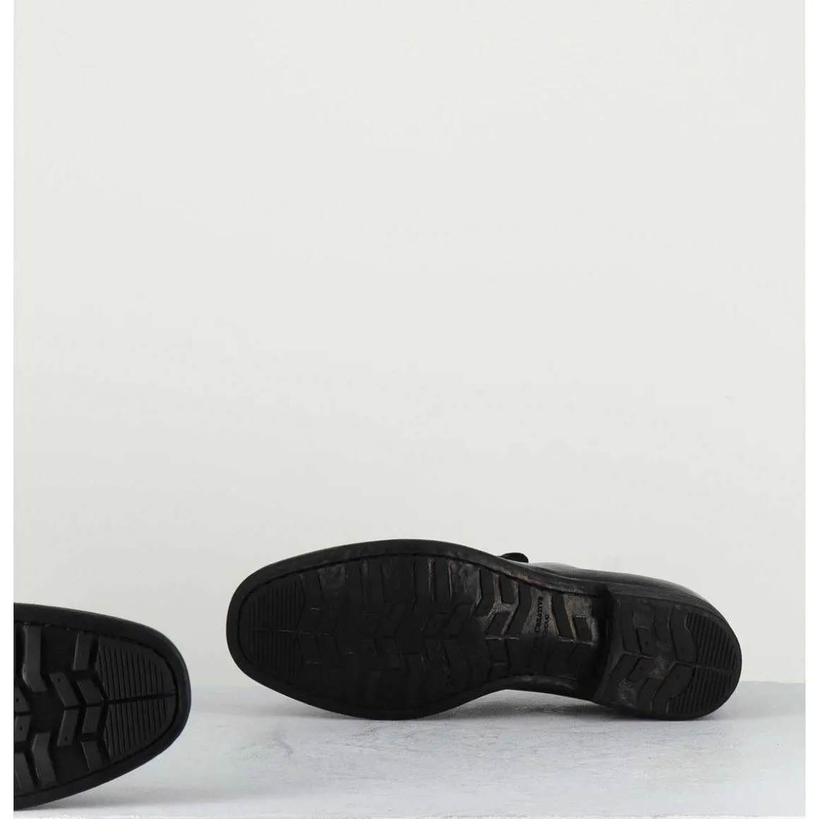 Mocassins En Cuir Noir - Calixte020 Nero
