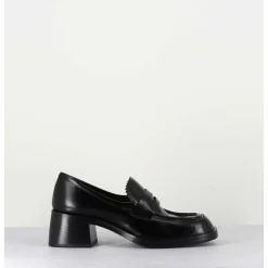 Mocassins En Cuir Noir - R271M Mousse Nero