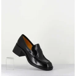 Mocassins En Cuir Noir - R271M Mousse Nero