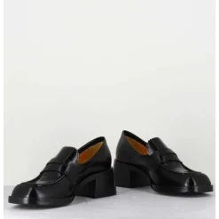 Mocassins En Cuir Noir - R271M Mousse Nero