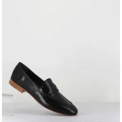 Mocassins Souples En Cuir Noir - N126 Nero