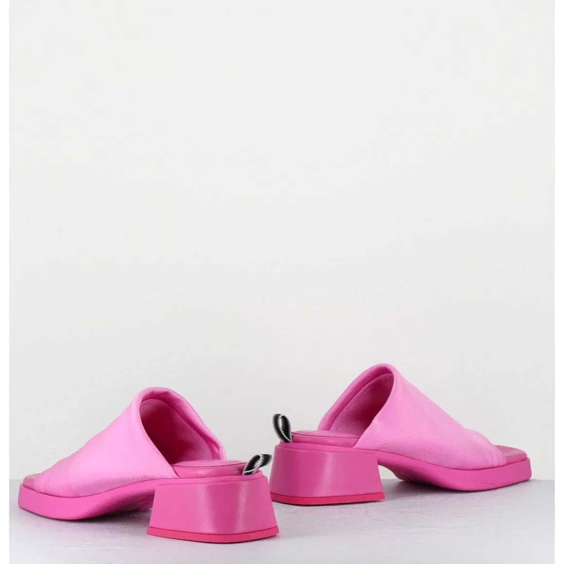 Mules 90S En Lycra Rose - Zooey Pink Mules