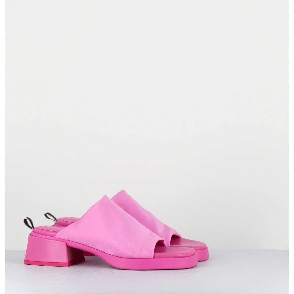 Mules 90S En Lycra Rose - Zooey Pink Mules
