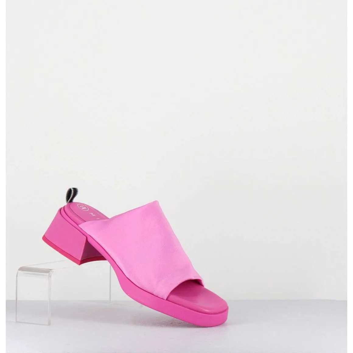 Mules 90S En Lycra Rose - Zooey Pink Mules