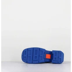 90S Blue Rubber Clogs - Blissa Blue Mules