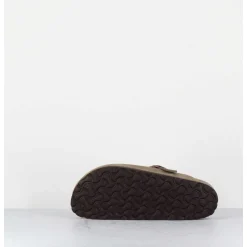 Sabot Boston Cuir Tabacco Brown