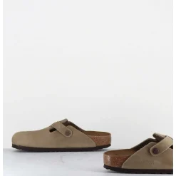 Sabot Boston Cuir Tabacco Brown