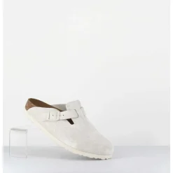 Sabot Boston Suede Antique White