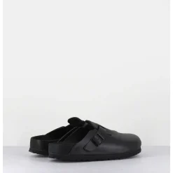 Sabots Boston Cuir Exquisite Black