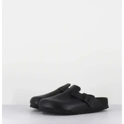 Sabots Boston Cuir Exquisite Black