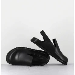 Sabots Epure Cuir Noir & Bride Arriere - Pelagie008 Nero
