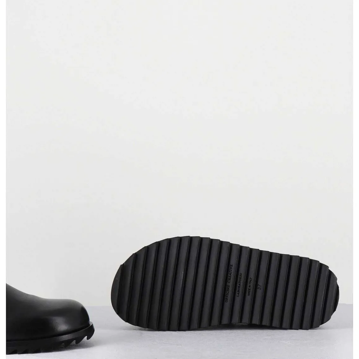 Sabots Epure Cuir Noir & Bride Arriere - Pelagie008 Nero