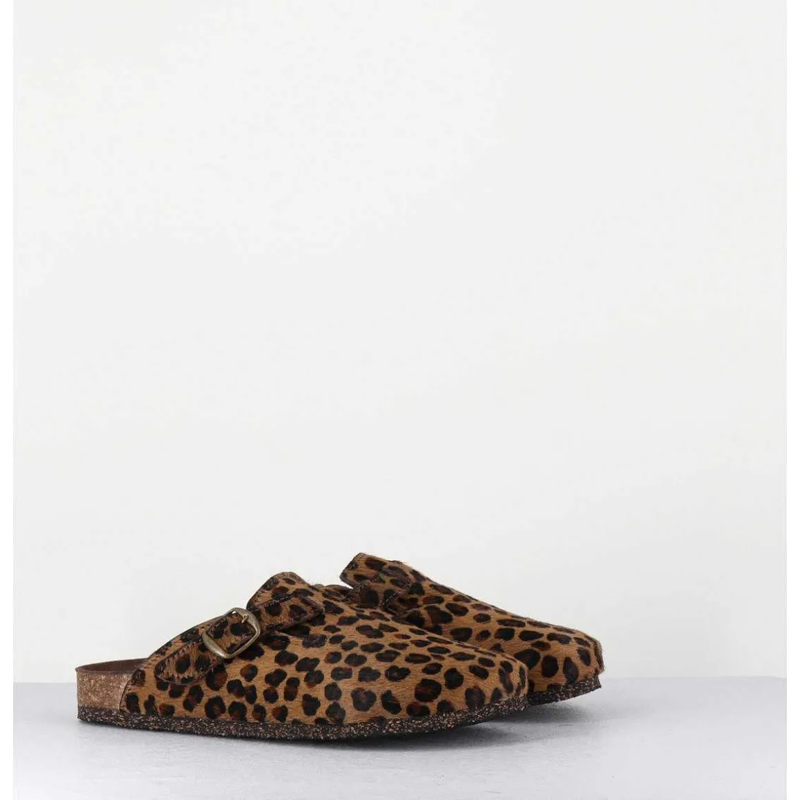 Sabots Plats "Poulain" Leopard - 230 Leopard Baio