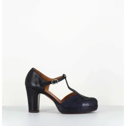 Salome En Daim Bleu Marine A Talon - Judeta43 Kia Noche