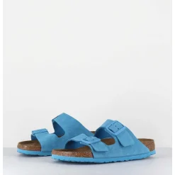 Sandales Arizona Suede Sky Blue