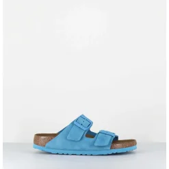 Sandales Arizona Suede Sky Blue