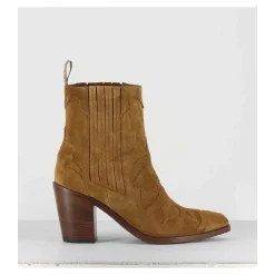 Santiag En Daim Camel Sartore - Sr3265