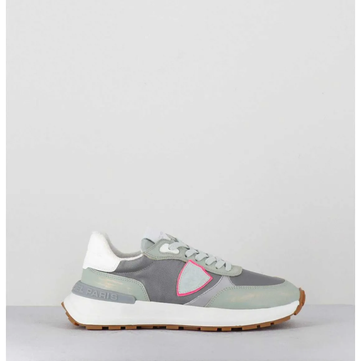 Sneakers Gris Bleute - Antibes Mondial Eau