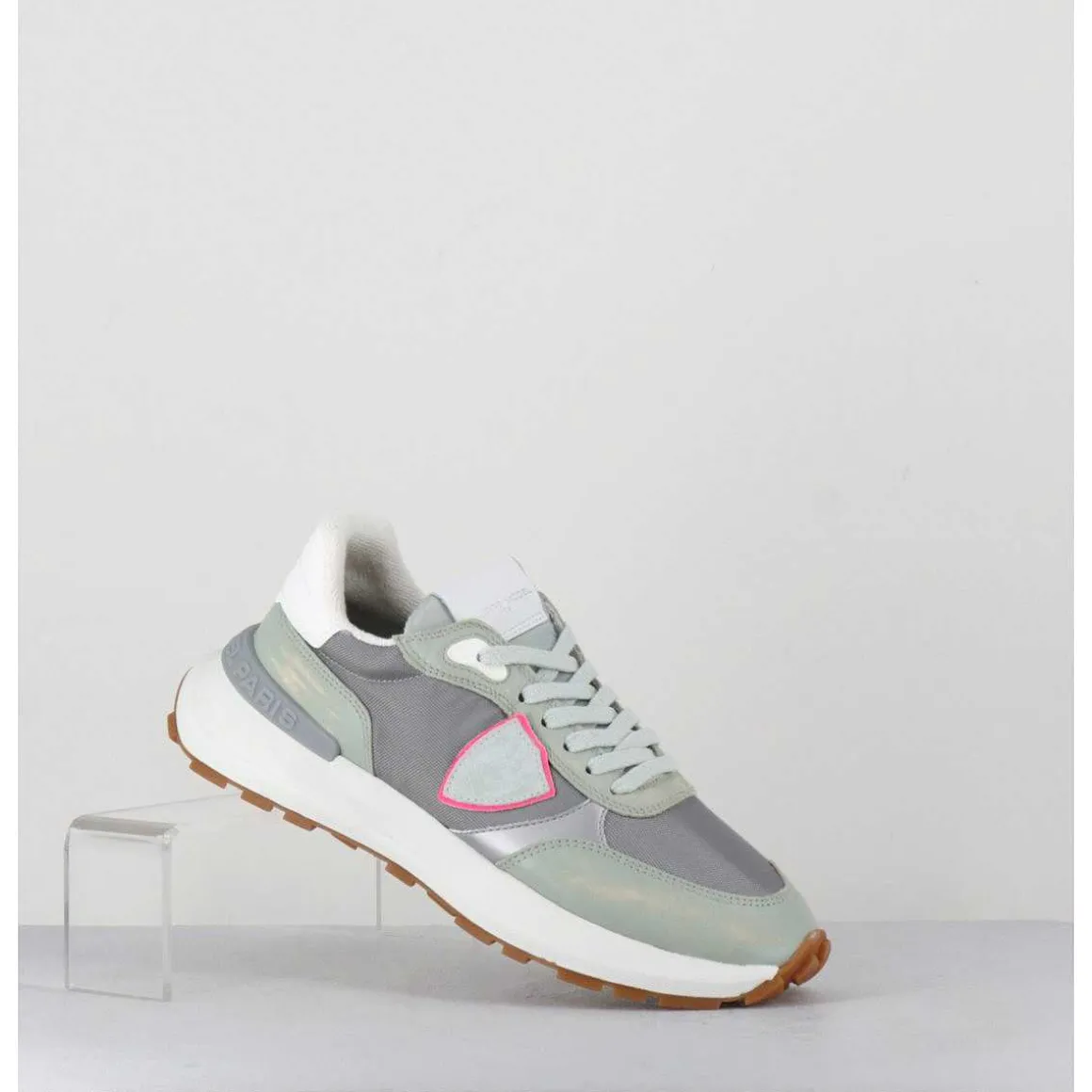 Sneakers Gris Bleute - Antibes Mondial Eau
