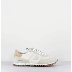 Sneakers Legeres Toile Beige Semelle Crantee - Seand 6252