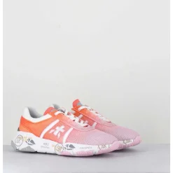 Sneakers Mesh Degrade Rose & Orange - Buff 6206